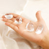 Clear quartz tumbles