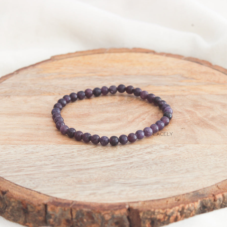 Natural Lepidolite Healing Bracelet