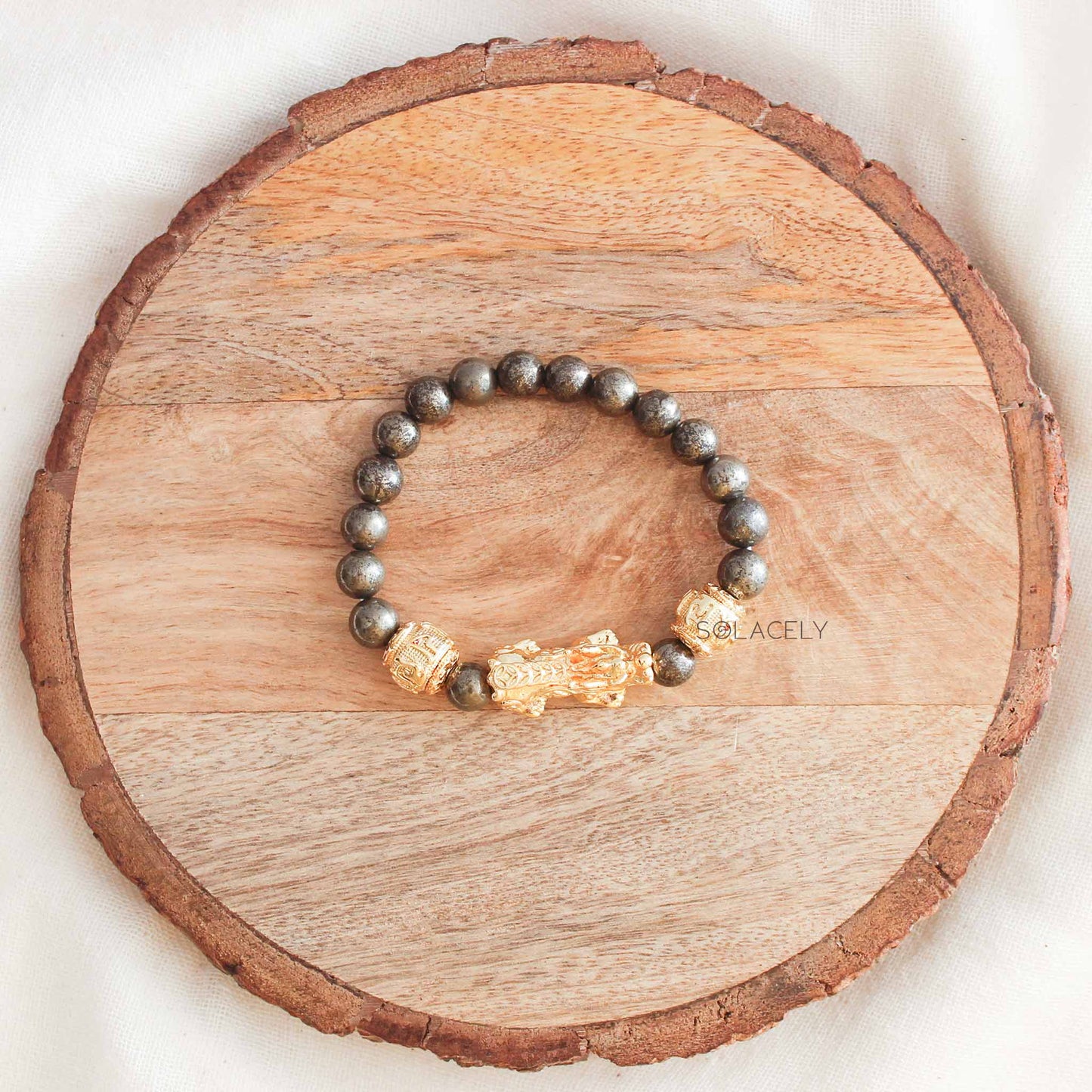 Pixiu Protection and Wealth Bracelet
