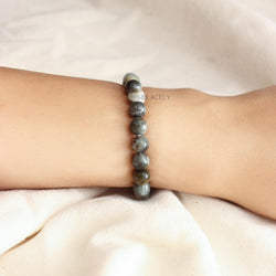 Grey Cat’s Eye Bracelet