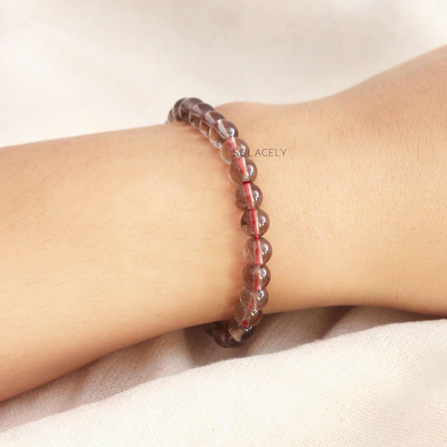 Grounding Smoky Quartz Bracelet