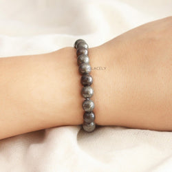 Pyrite Bracelet - 8mm Beads