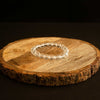 Clear Quartz Faceted Bracelet - 8mm Beads