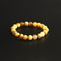 Cat's Eye Crystal Bracelet - 8mm Beads