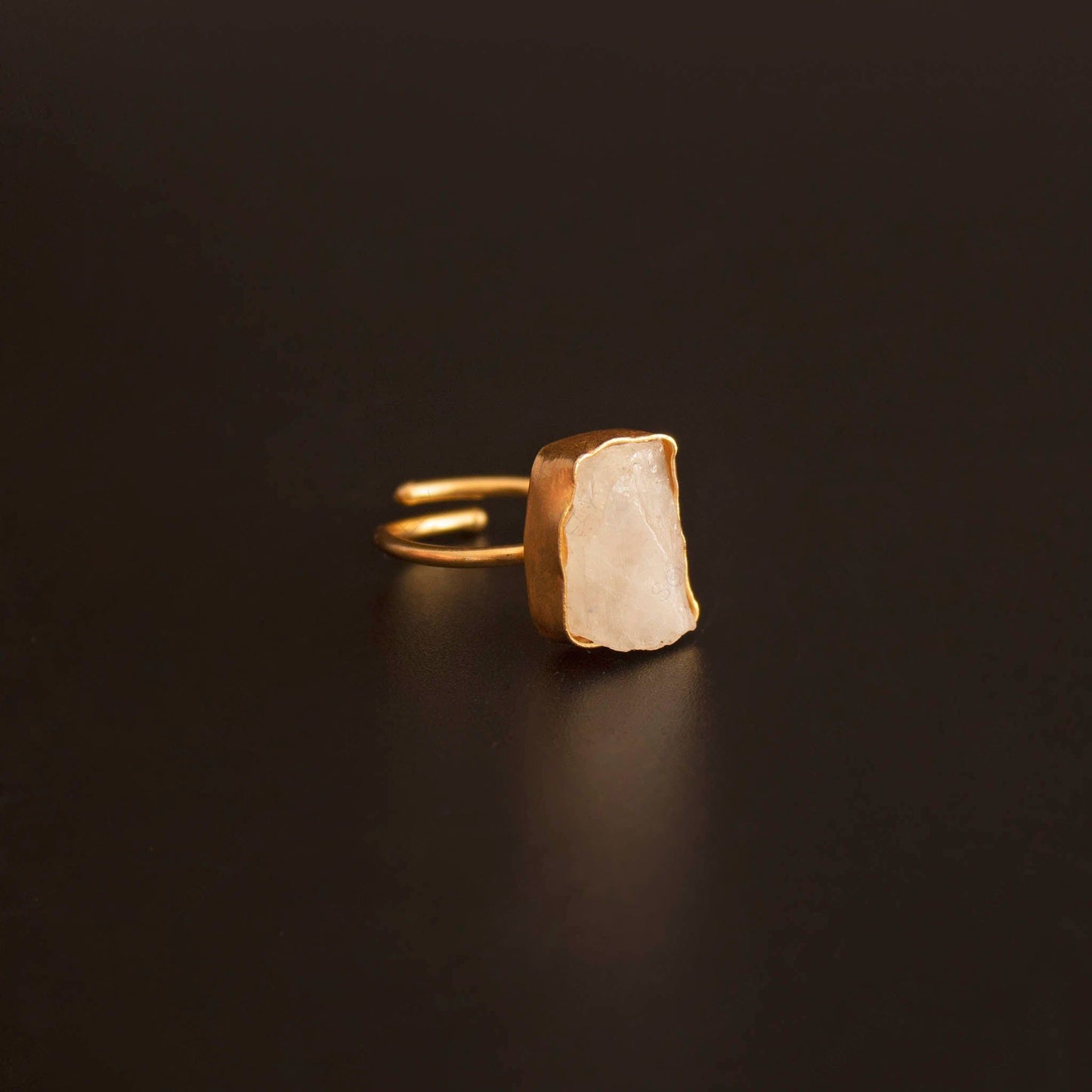 Rainbow Moonstone brassring