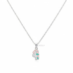 Sterling Silver Unicorn Charm Necklace
