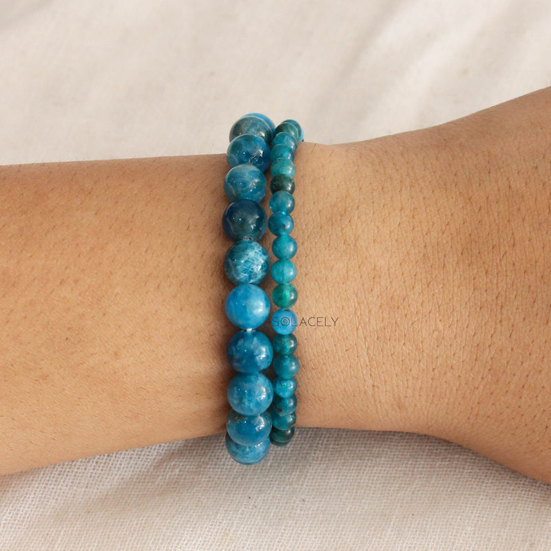 Blue Apatite Bracelet