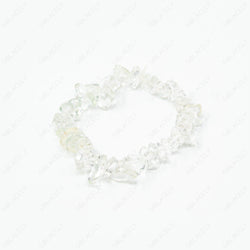 chip bracelet clear quartz