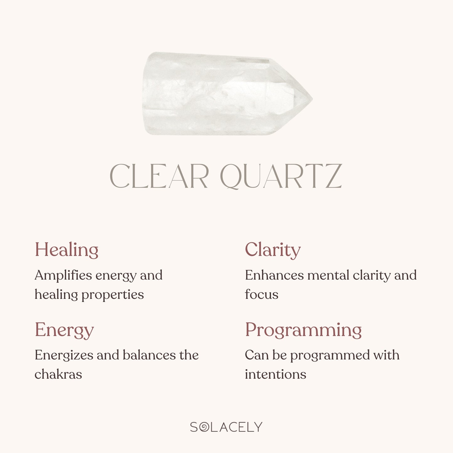 clear quartz crystal properties - Solacely