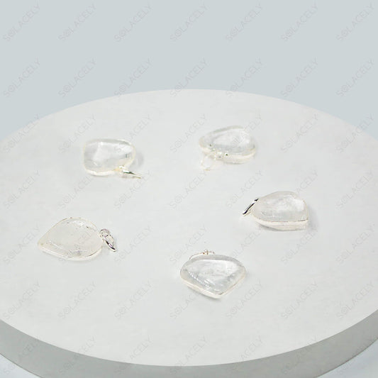 clear quartz pendant