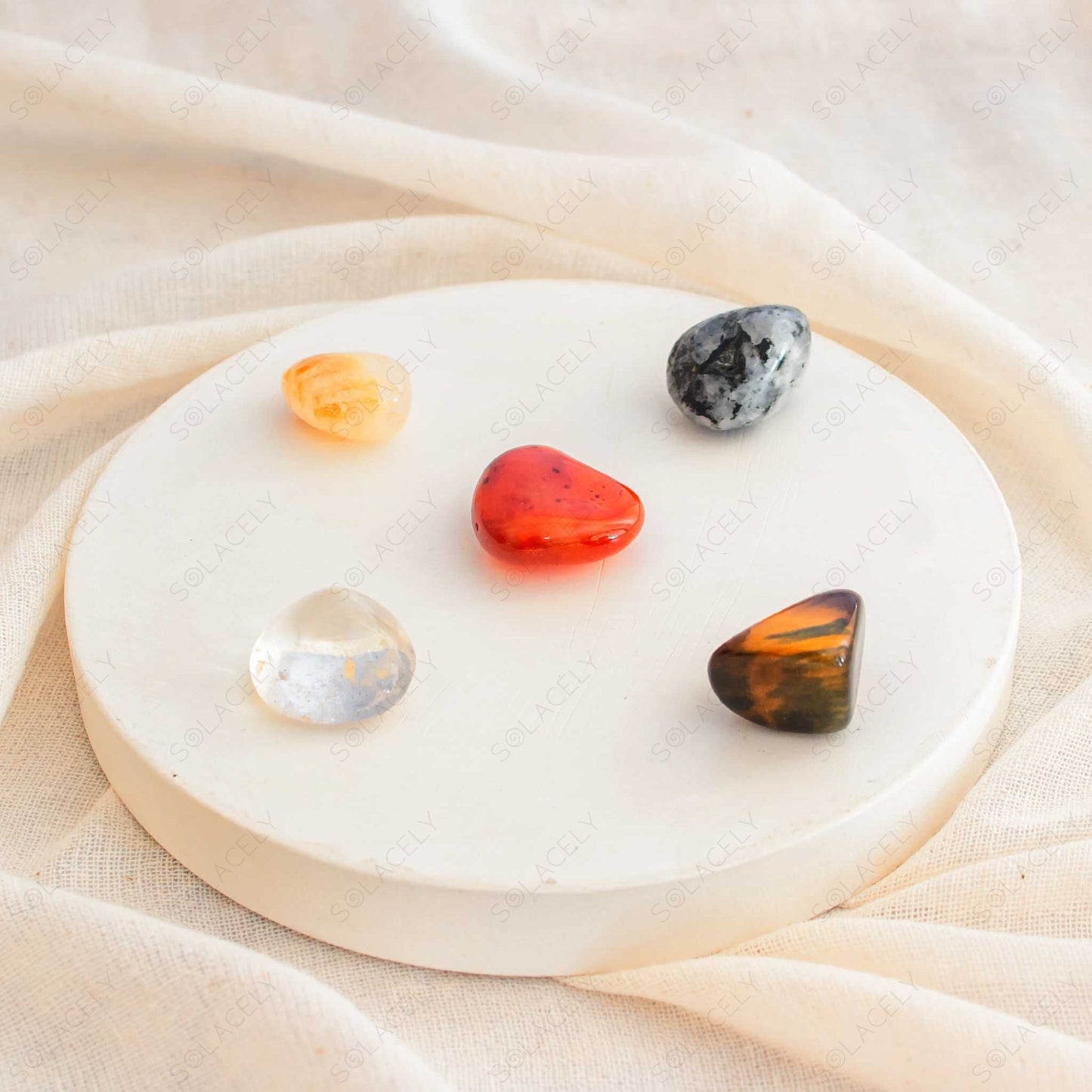 new beginnings tumbled stone pack of 5