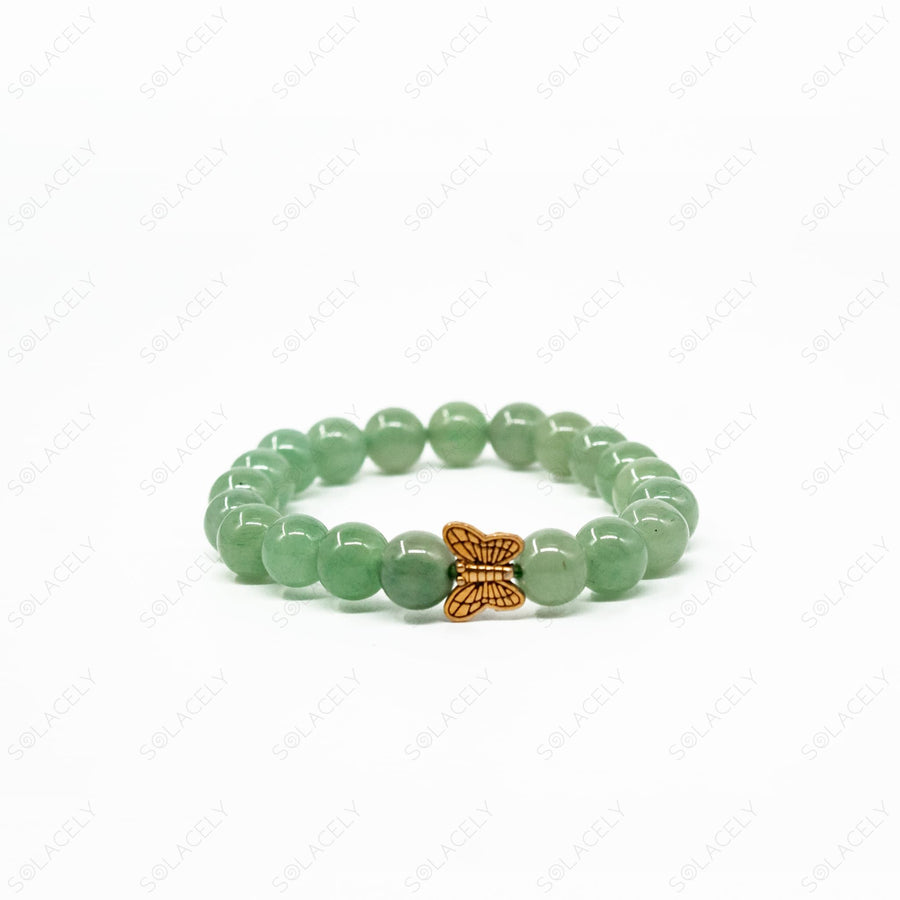 Green Aventurine Bracelet 8mm Beads