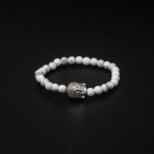 4mm kids howlite bracelet