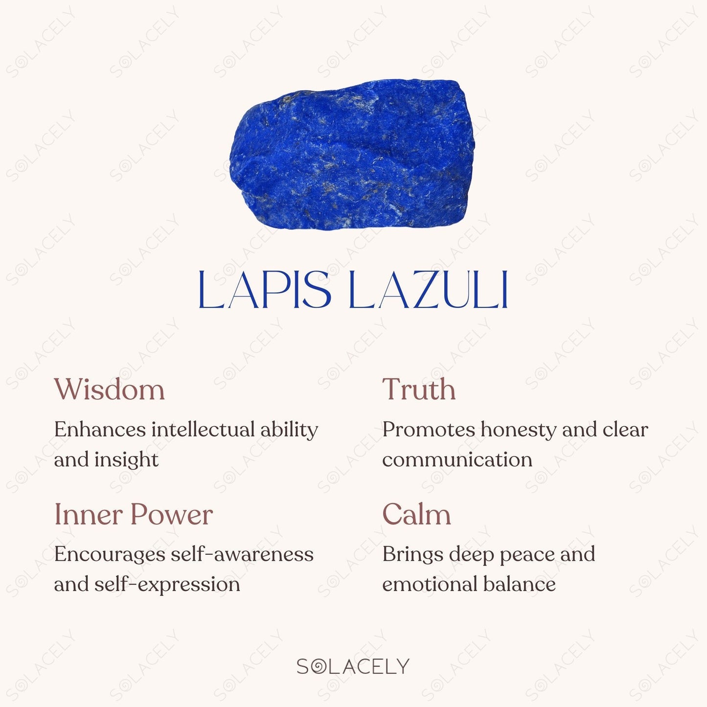 lapis luzuli crystal properties