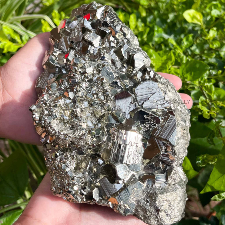 Peruvian pyrite crystal