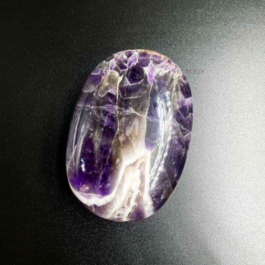 polished amethyst healing stone