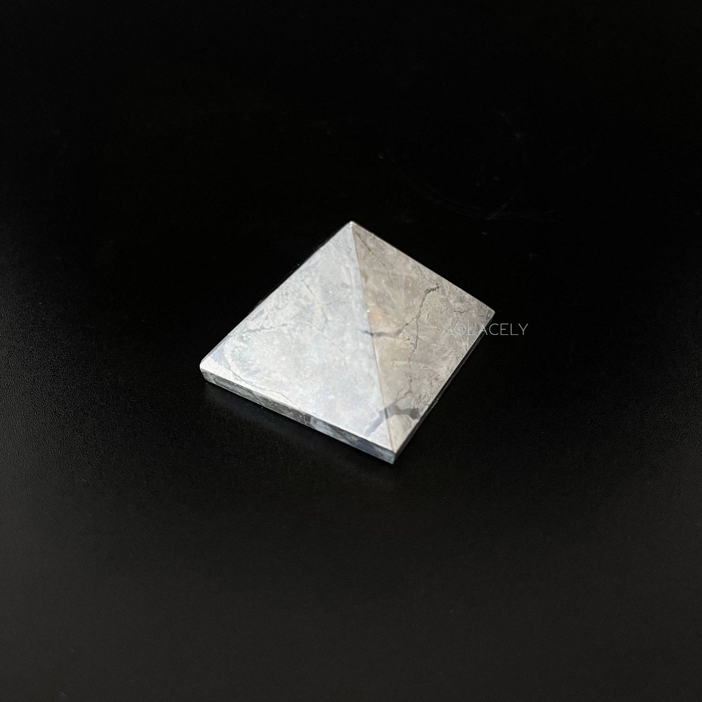 pyrite gemstone pyramid