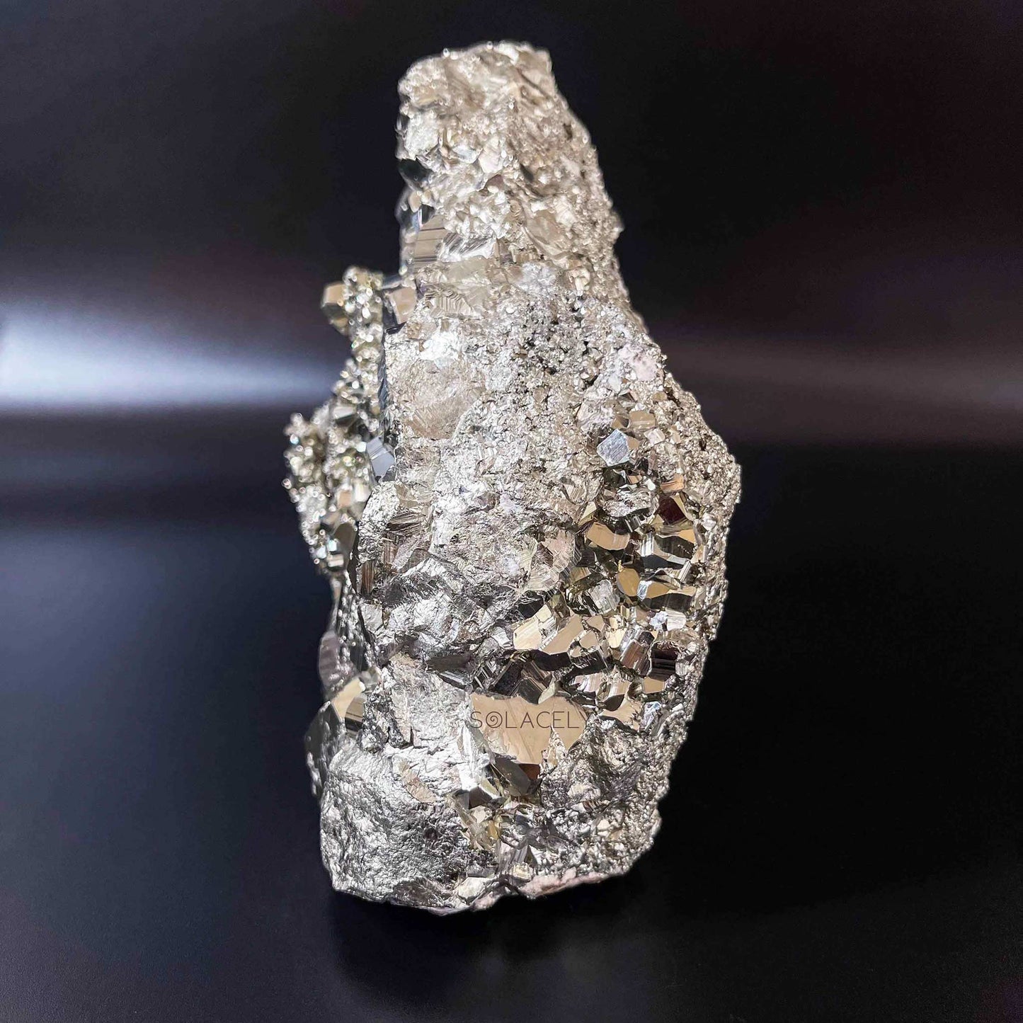 Raw Peruvian pyrite healing stone