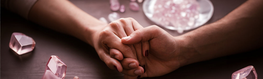 rose quartz crystal