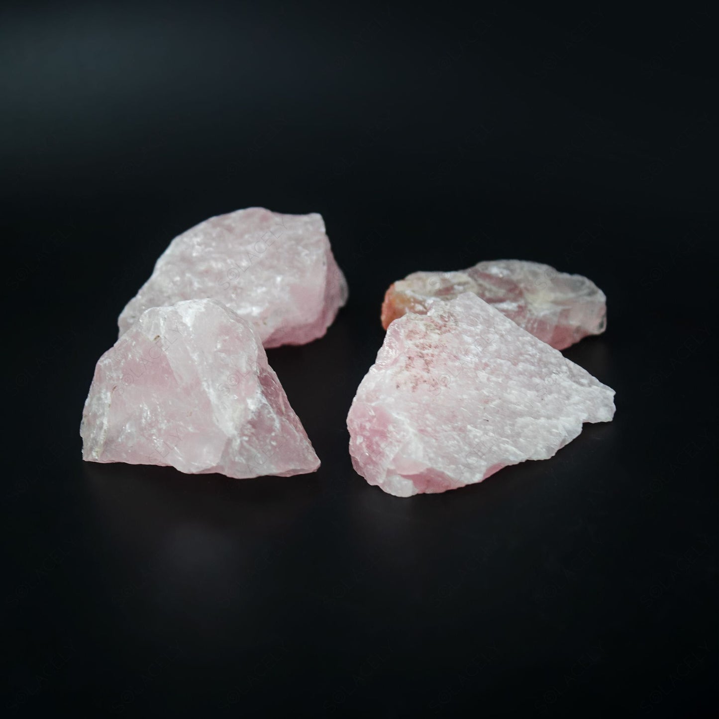 rose quartz raw stones 03