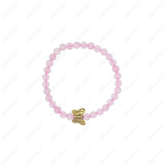 Rose Quartz Kids Bracelet