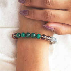 scorpio crystal bracelet