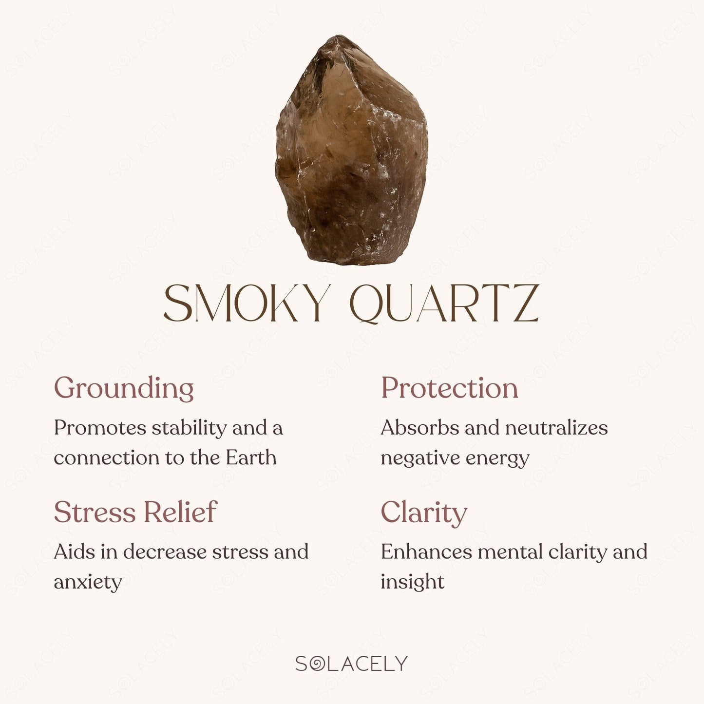 smoke quartz crystal properties - Solacely