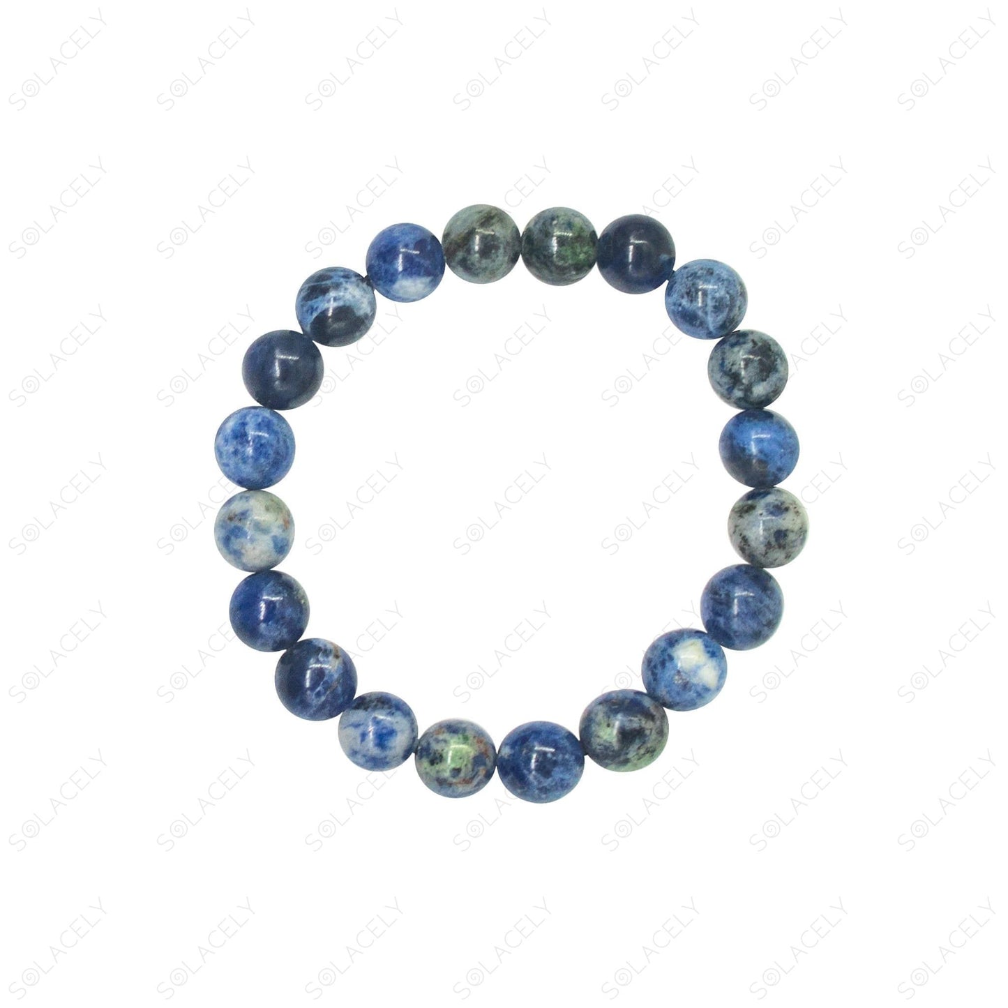 sodalite crystal bracelet
