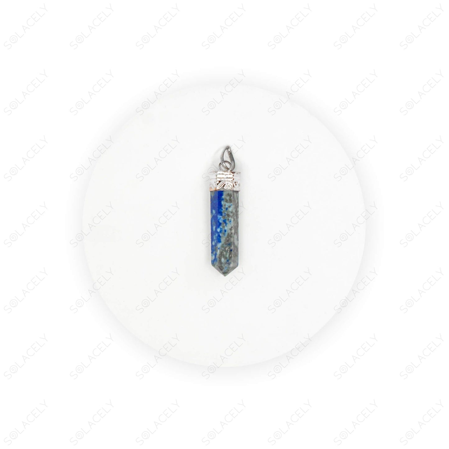 sodalite pencil pendant for rakhi gift