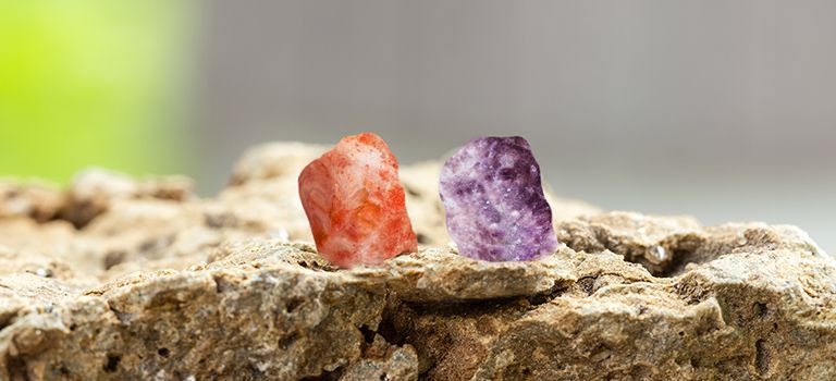 Sunstone-Lepidolite Vibrational Harmony