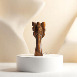 Tiger Eye Crystal Guardian Angel