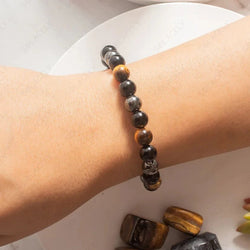 Triple protection bracelet 8mm beads