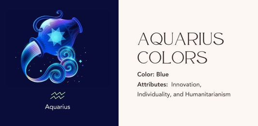 Aquarius Zodiac Colors