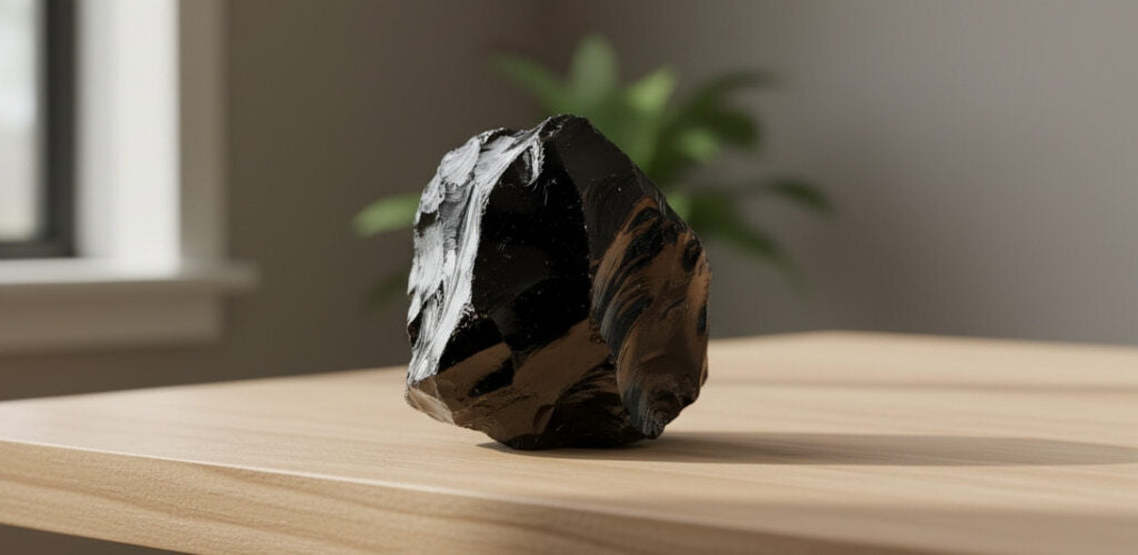 Black Obsisdian Crystal