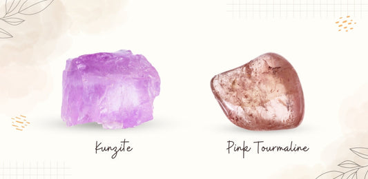 Kunzite And Pink Tourmaline