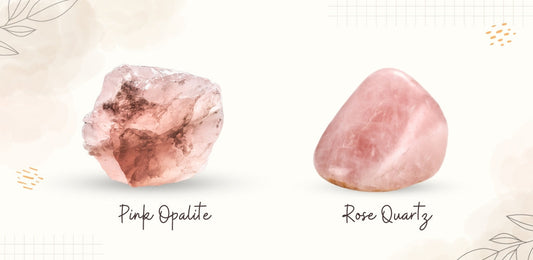 Pink Opalite And Rose Quartz