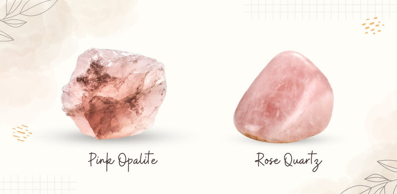 Pink Opalite And Rose Quartz
