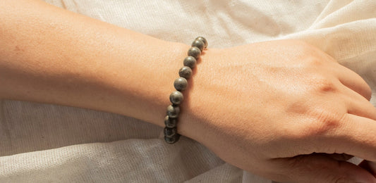 pyrite bracelet