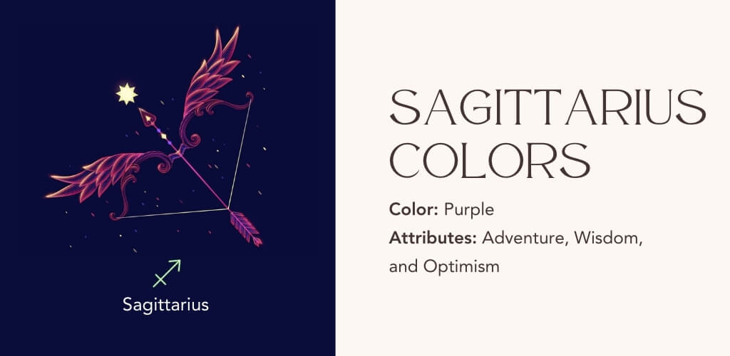 Sagittarius Colors: Exploring the Archer's Palette – Solacely