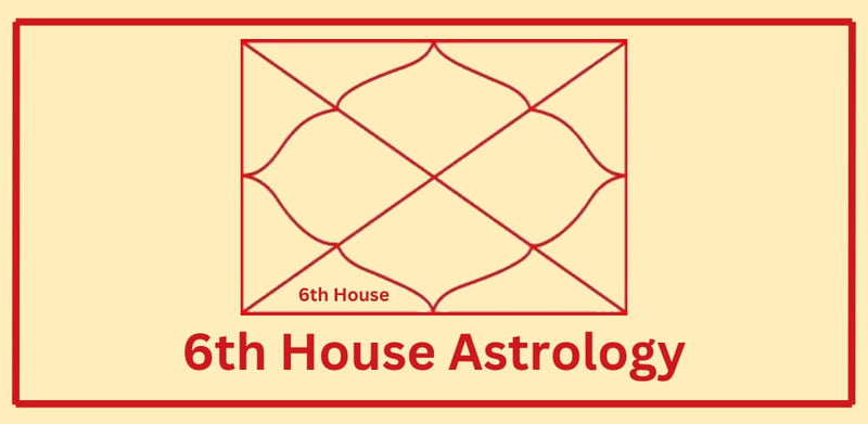 Sixth house astrology chart