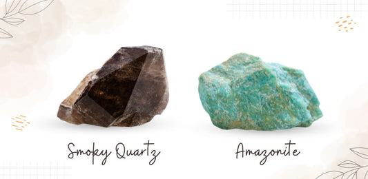 Smoky Quartz and Amazonite