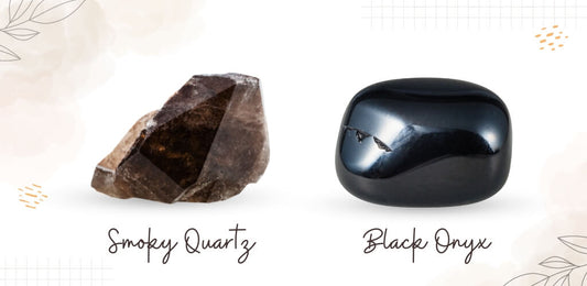 Smoky Quartz and Black Onyx