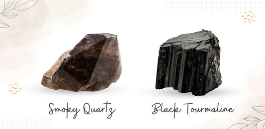 Smoky Quartz and Black Tourmaline