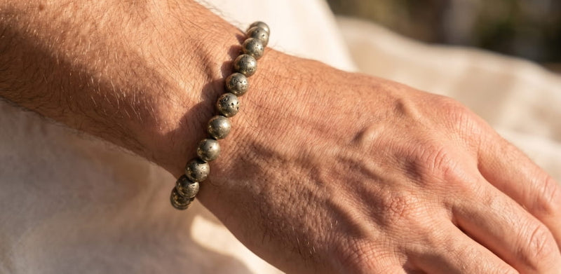 Wearing a pyrite bracelet daily