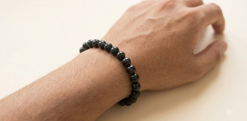 Which hand to wear black tourmaline bracelet