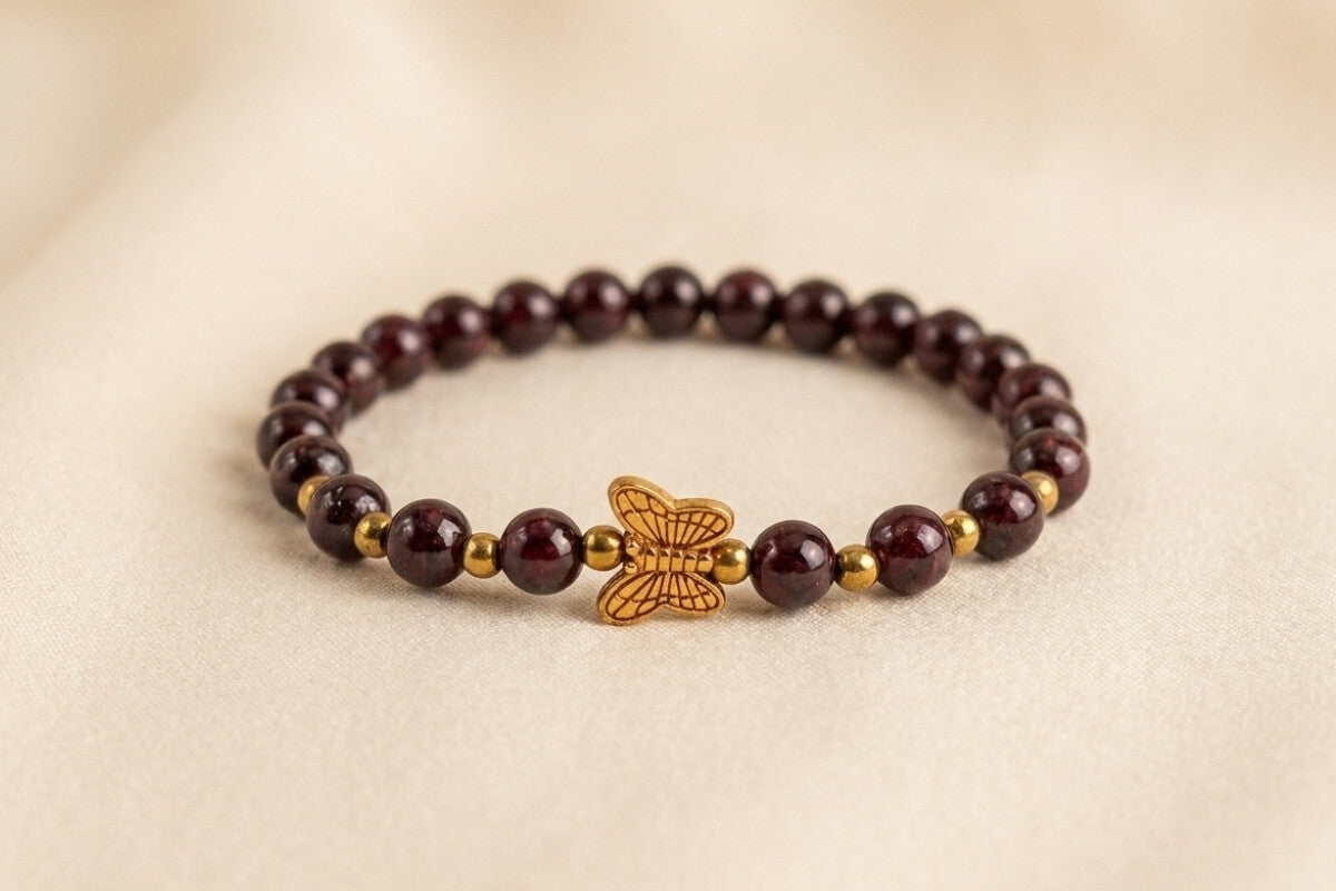 Crystal Bracelets with Charm