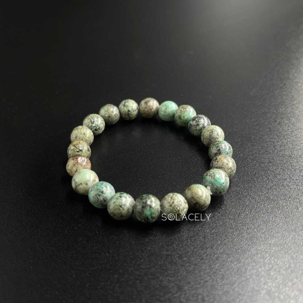 Turquoise crystal collection