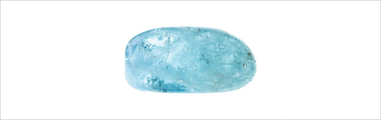 Aquamarine crystal collection