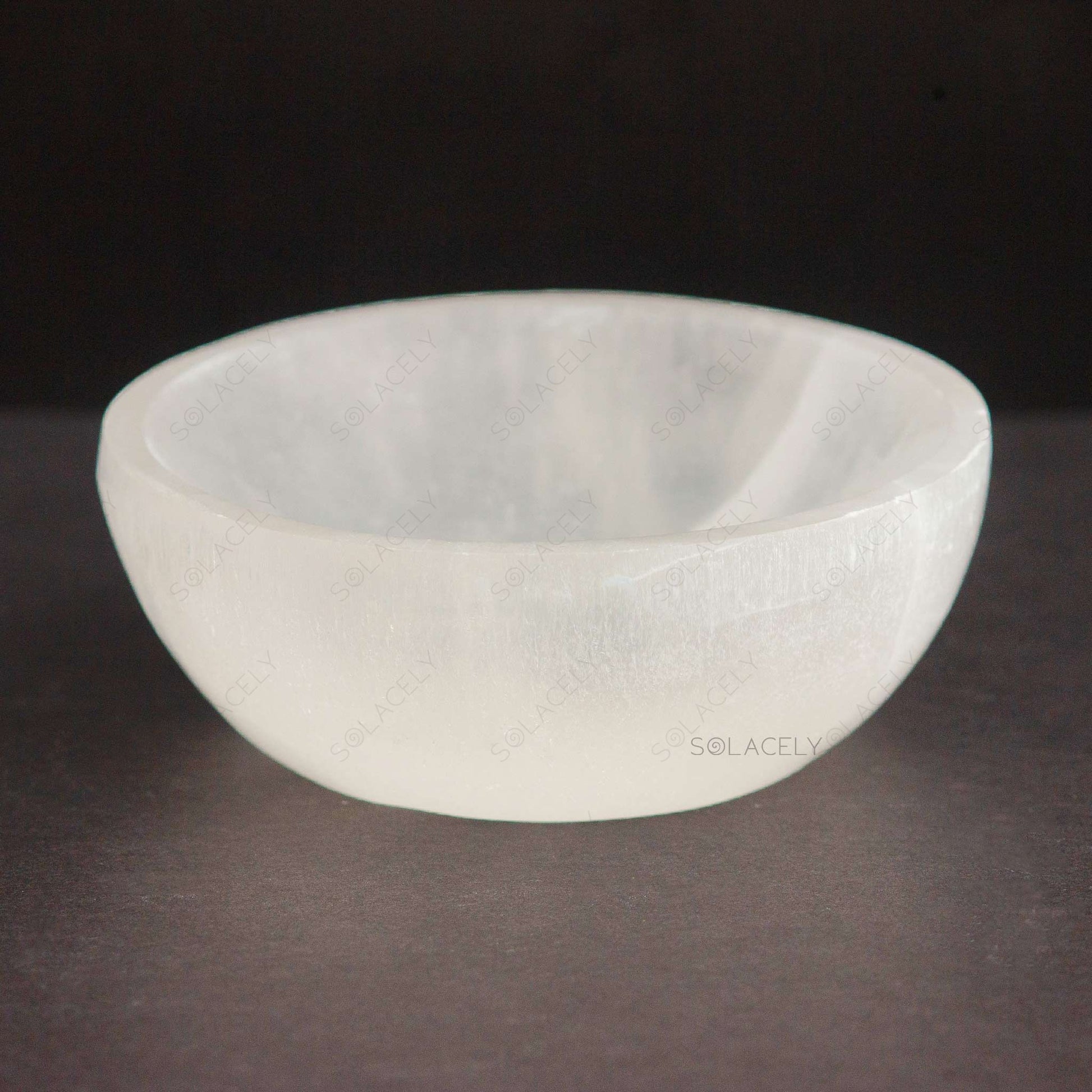 4 inch selenite healing bowl
