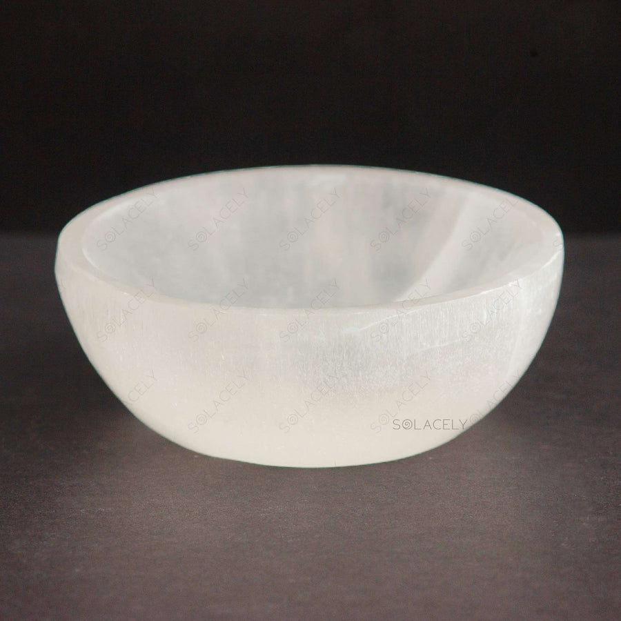 4 inch selenite healing bowl